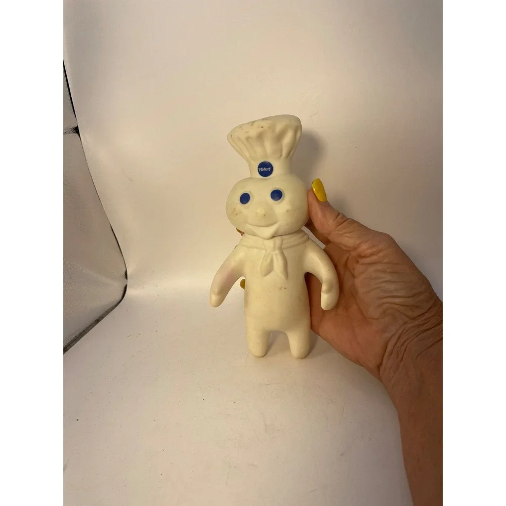 Pillsbury Doughboy Rubber Doll 1971 Vintage Advertising Figure Collectible